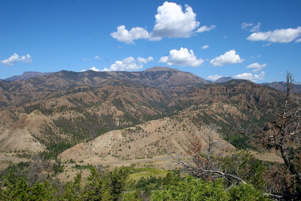 Shoshone National Forest views